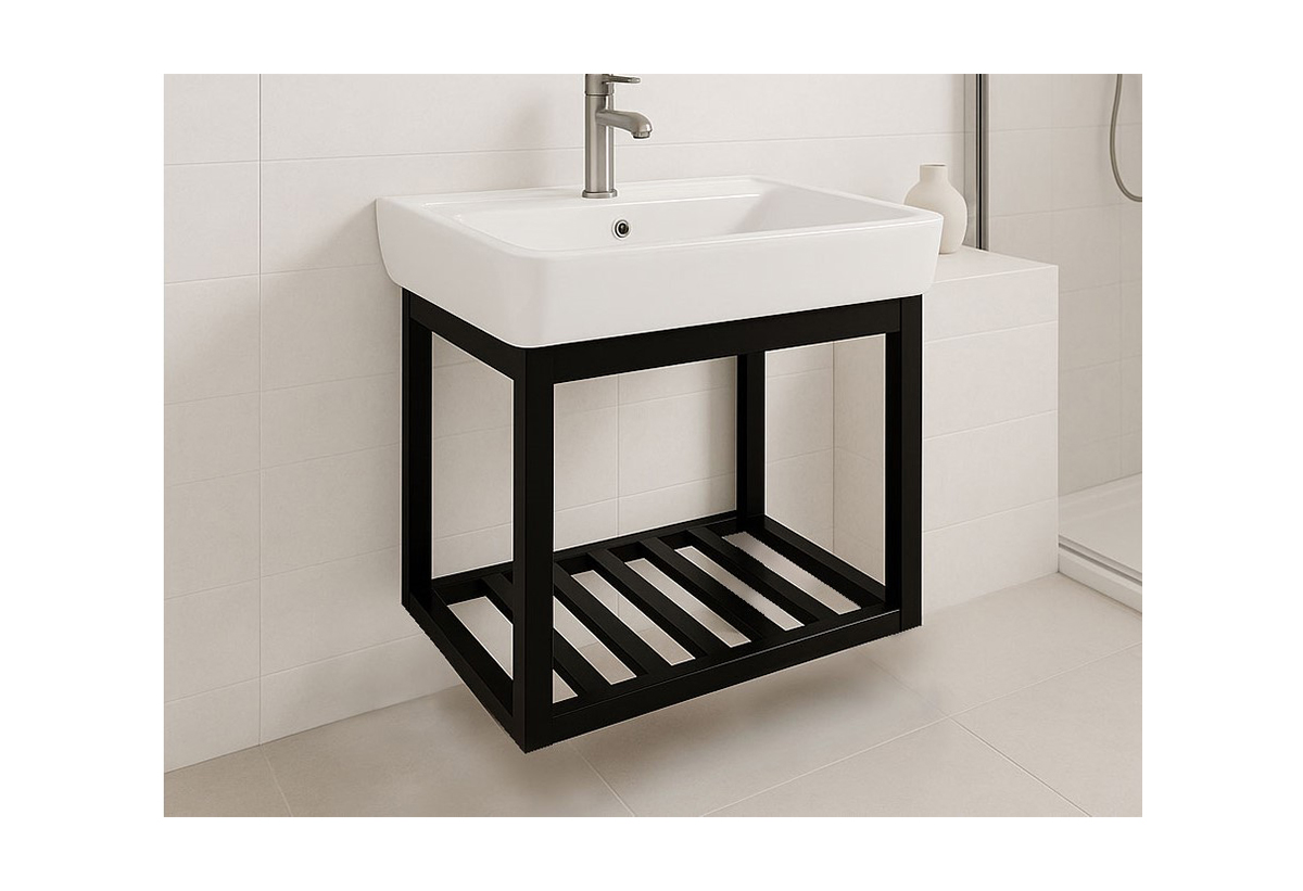 Ο νιπτήρας τοποθετημένος σε ένα μπάνιο